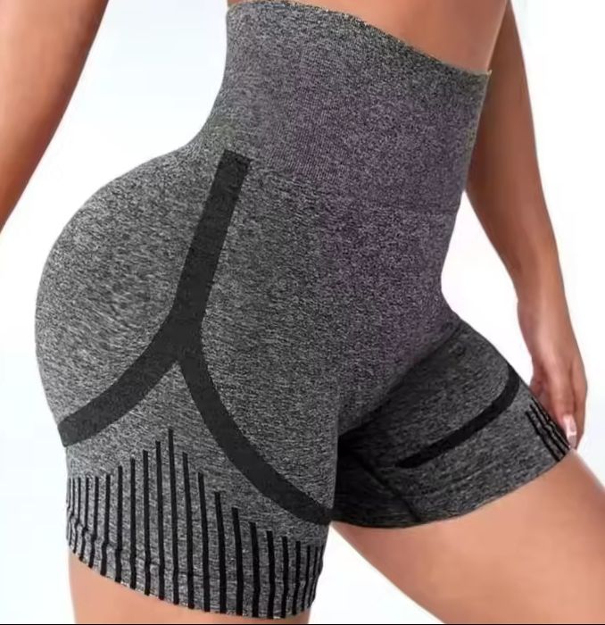 Women Yoga Shorts High Waist Workout Shorts Fitness Yoga Lift Butt Fitness Ladies Yoga Gym Running Short Pants Sportswear